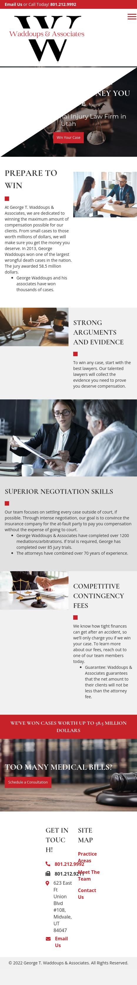 George T. Waddoups & Associates - Midvale UT Lawyers