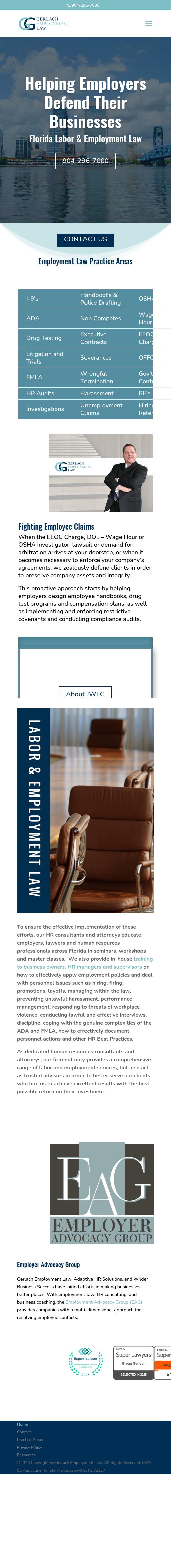 Gerlach Employment Law - Jacksonville FL Lawyers