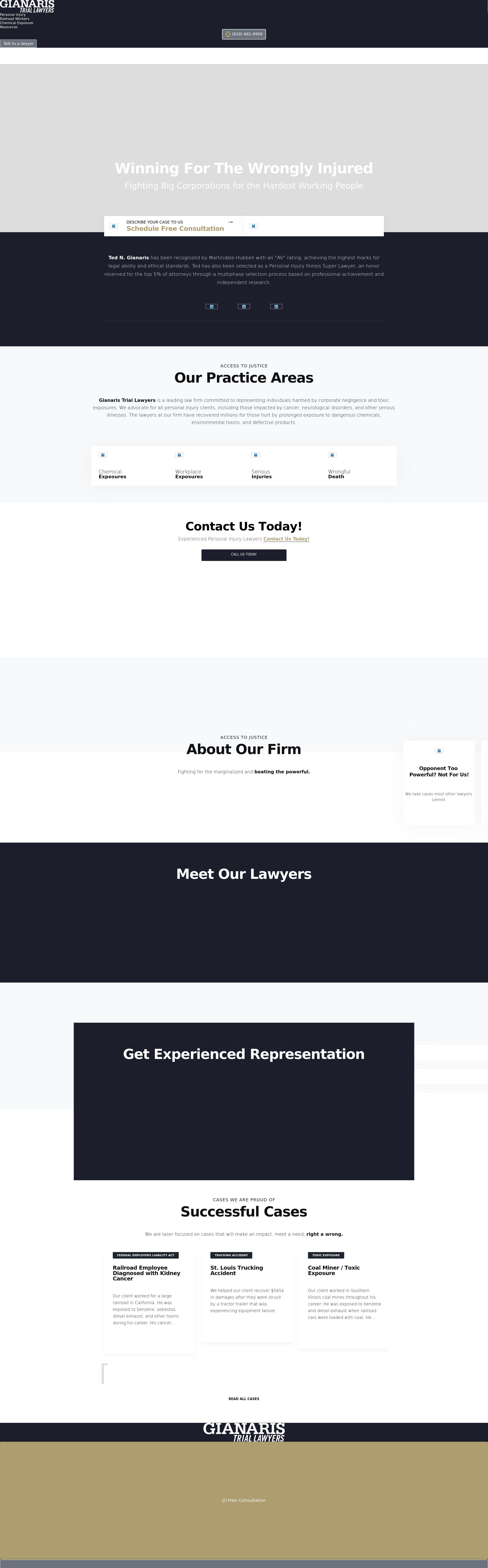 Gianaris Trial Lawyers: Injury & Accident Law Firm Alton - Alton IL Lawyers