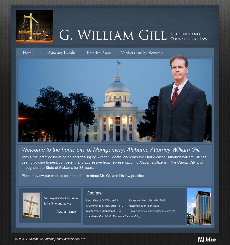 Gill G William Attorney & Counselor At Law - Montgomery AL Lawyers