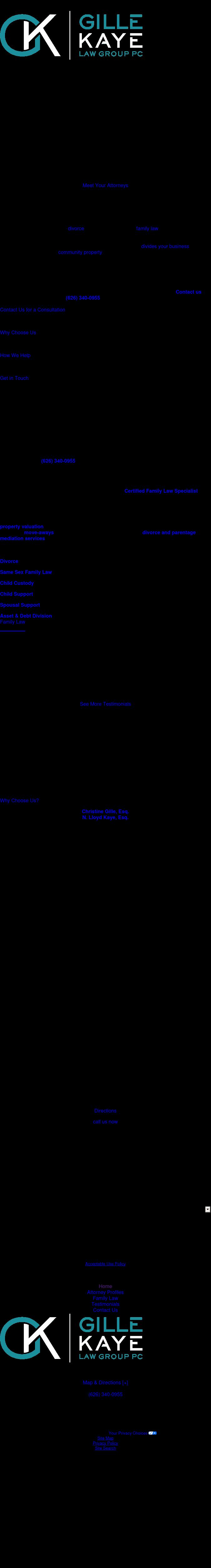 Gille Kaye Law Group, PC - Pasadena CA Lawyers