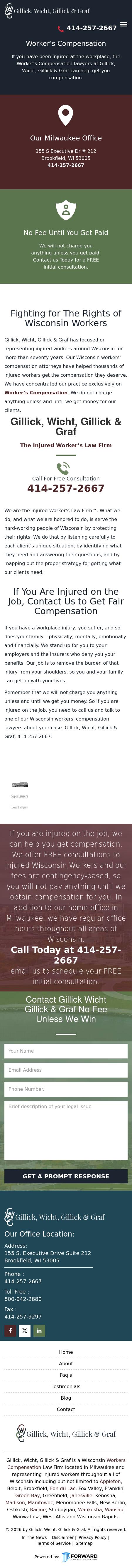 Gillick, Wicht, Gillick & Graf - Brookfield WI Lawyers