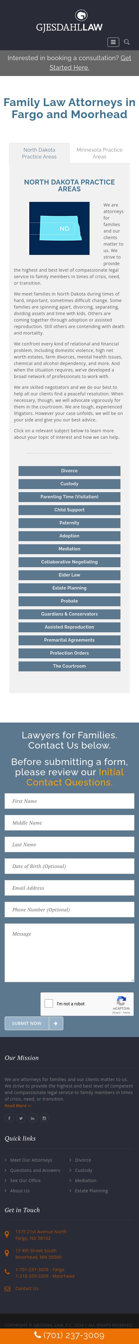 Gjesdahl Law, P.C. - Fargo ND Lawyers