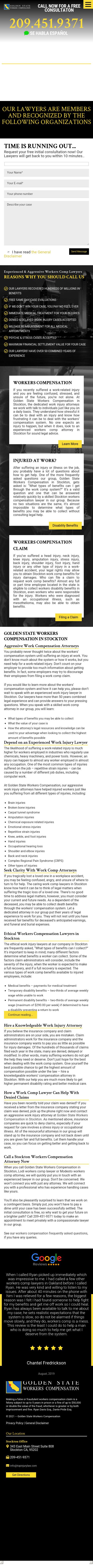 Golden State Workers Compensation Attorneys_Stockton - Stockton CA Lawyers