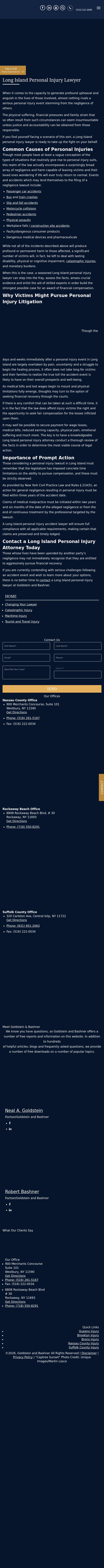 Goldstein and Bashner - East Meadow NY Lawyers
