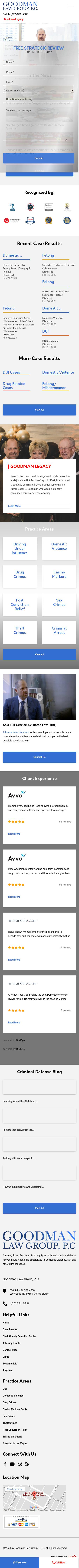 Goodman Law Group, P.C. - Las Vegas NV Lawyers