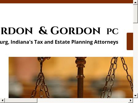 Gordon & Gordon PC - Brownsburg IN Lawyers