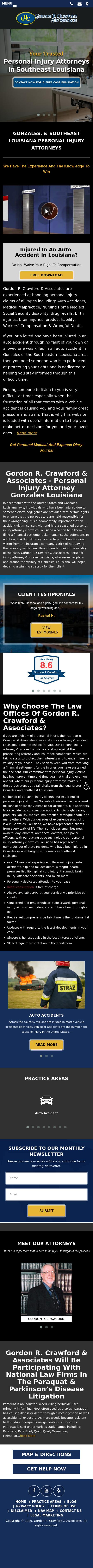 Gordon R Crawford & Associates - Baton Rouge LA Lawyers