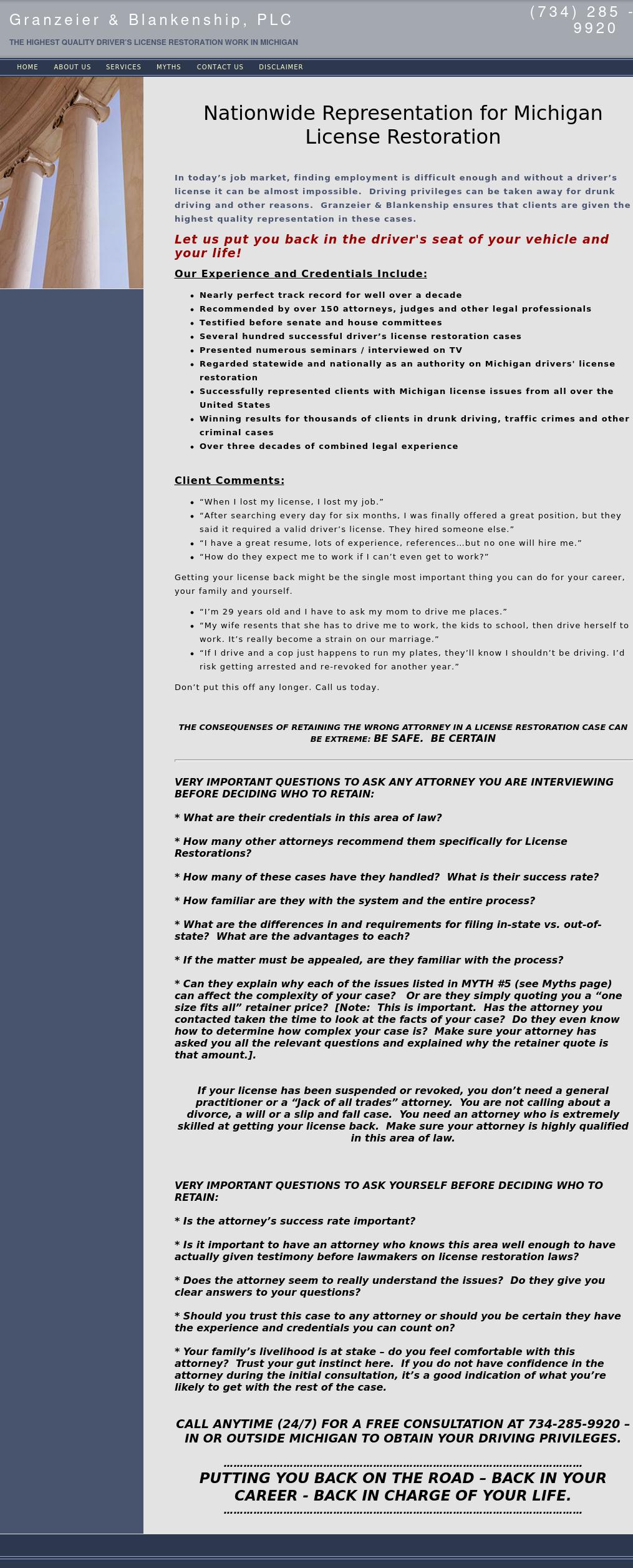Granzeier & Blankenship - Wyandotte MI Lawyers