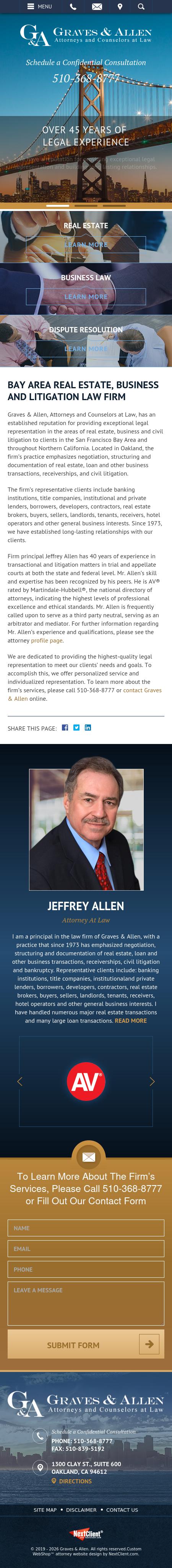 Graves & Allen, Attorneys At Law - Oakland CA Lawyers