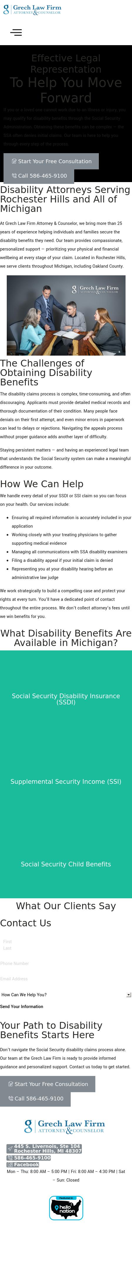 Grech Law Firm - Utica MI Lawyers