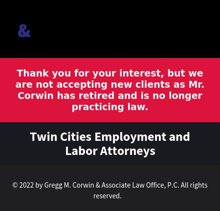Gregg M. Corwin & Associate Law Office, P.C. - Saint Louis Park MN Lawyers