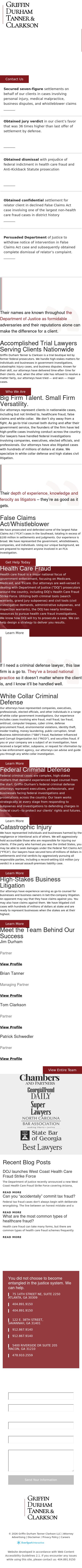 Griffin Durham Tanner & Clarkson - Atlanta GA Lawyers