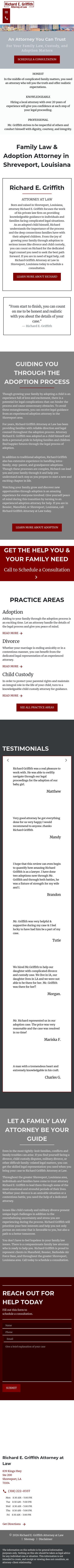 Griffith Richard E LLC - Shreveport LA Lawyers