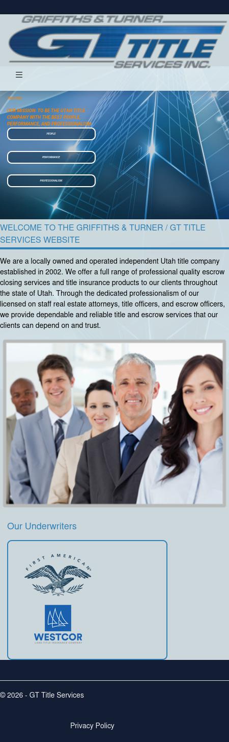 Griffiths & Turner / GT Title Services - Salt Lake City UT Lawyers