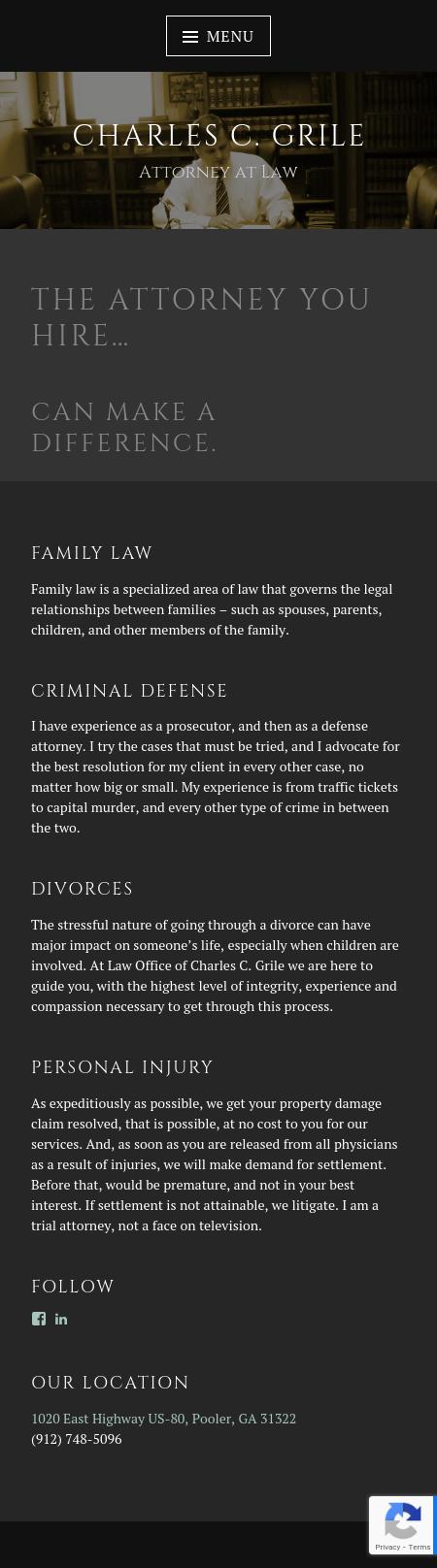 Grile Charles C Attorney at Law - Pooler GA Lawyers