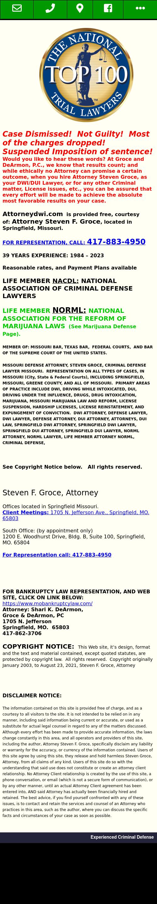 Groce & DeArmon PC - Springfield MO Lawyers