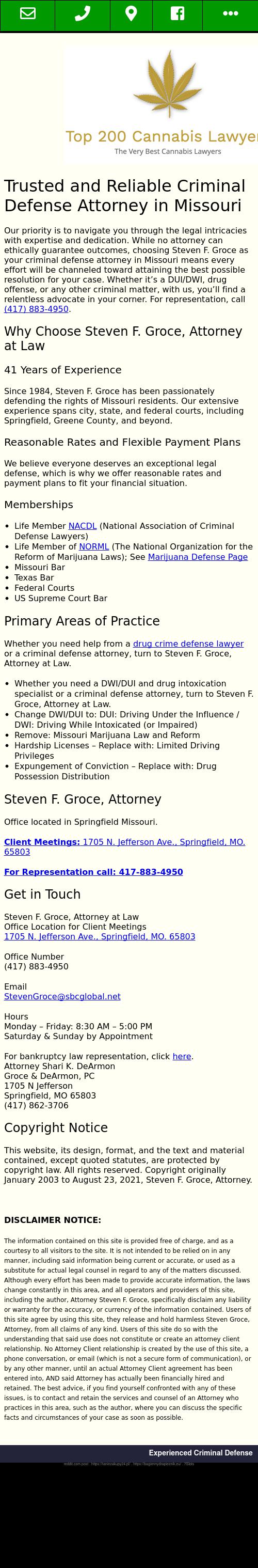 Groce & DeArmon PC - Springfield MO Lawyers
