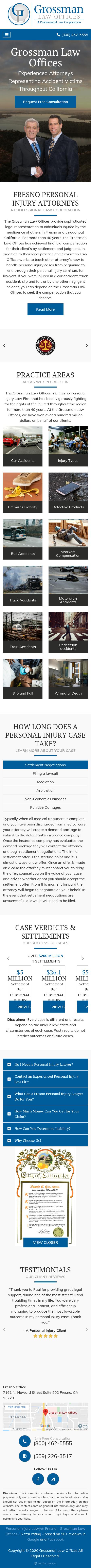 Grossman Law Offices - Fresno CA Lawyers