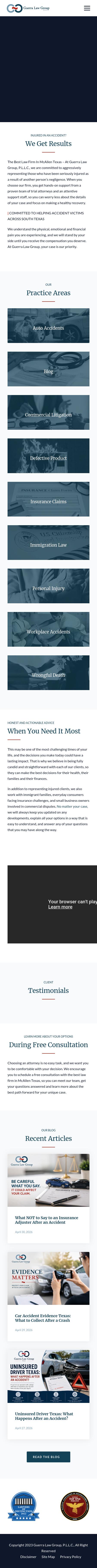 Guerra Law Group, P.L.L.C. - McAllen TX Lawyers