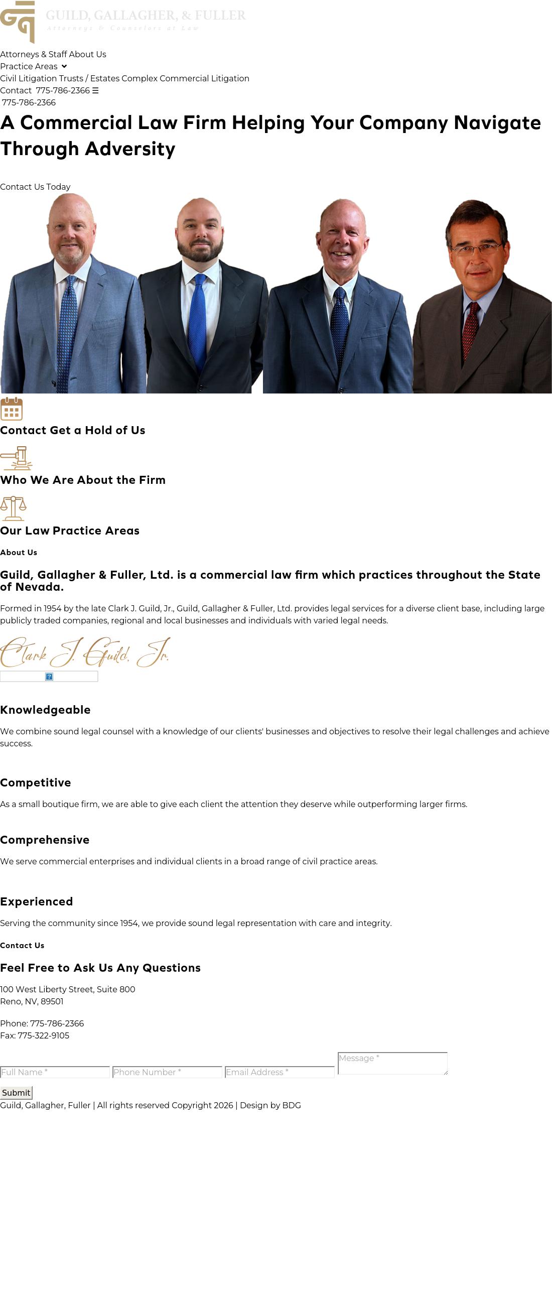 Guild Gallagher & Fuller Ltd. - Reno NV Lawyers