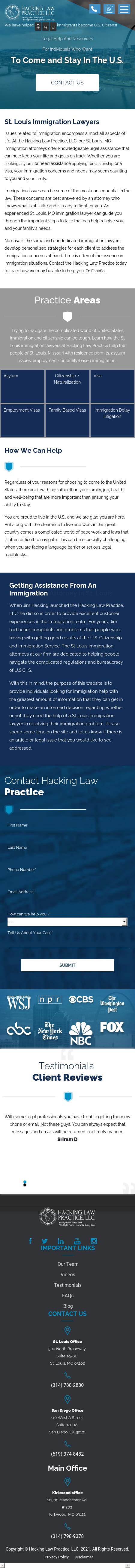 Hacking Law Practice, LLC - Kirkwood MO Lawyers