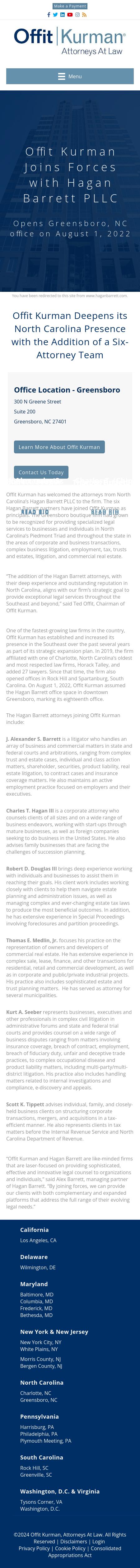 Hagan Davis Mangum Barrett & Langley PLLC - Greensboro NC Lawyers