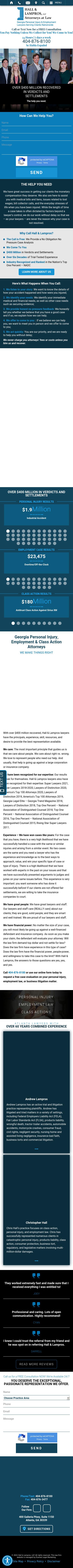 Hall & Lampros, LLP - Atlanta GA Lawyers