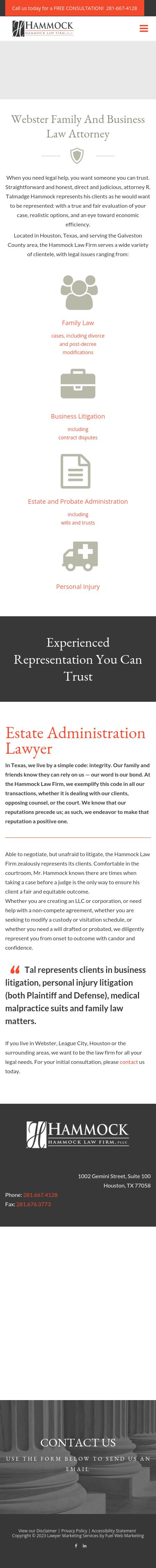 Hammock Law Firm - Houston TX Lawyers