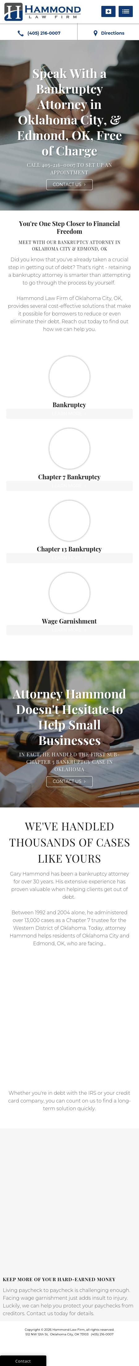 Hammond Law Firm - Oklahoma City OK Lawyers