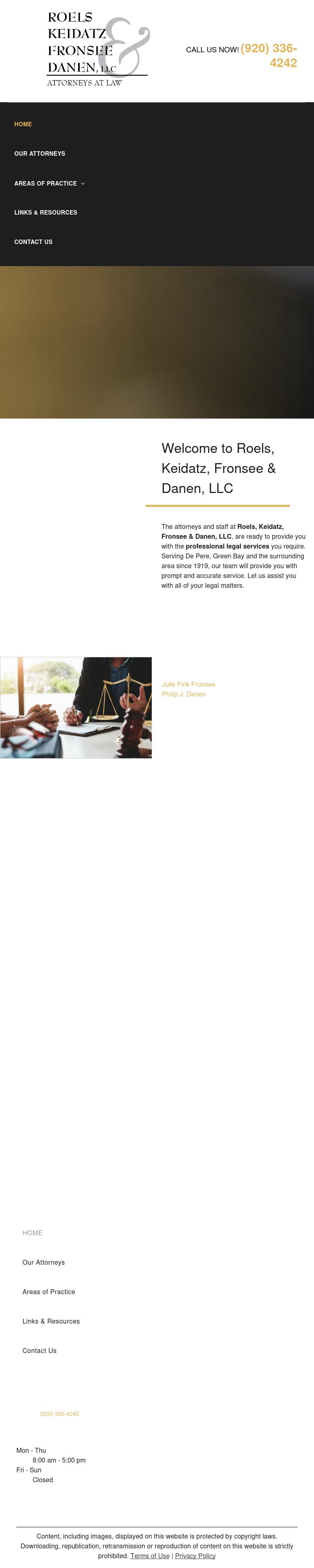 Hanaway Ross Law Firm - De Pere WI Lawyers
