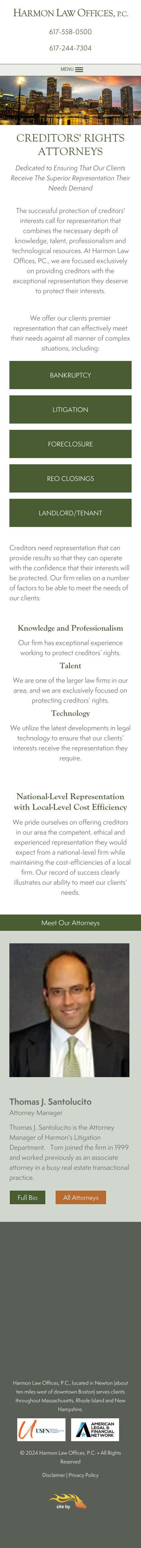 Harmon Law Offices, P.C. - Newton MA Lawyers