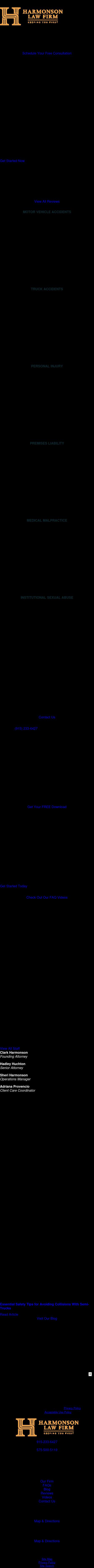 Harmonson Law Firm, P.C - El Paso TX Lawyers