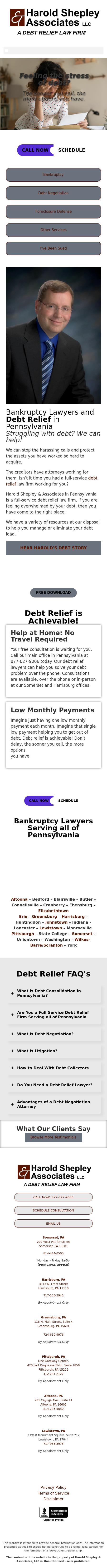Harold Shepley & Associates, LLC - Lewistown PA Lawyers