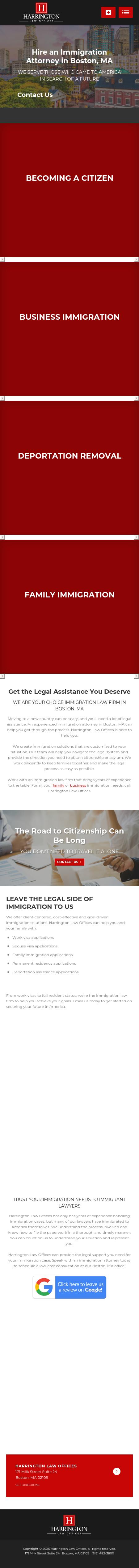 Harrington Law Offices - Boston MA Lawyers