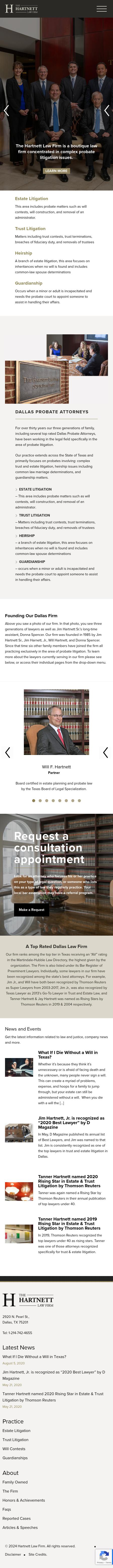 Hartnett Law Firm - Dallas TX Lawyers