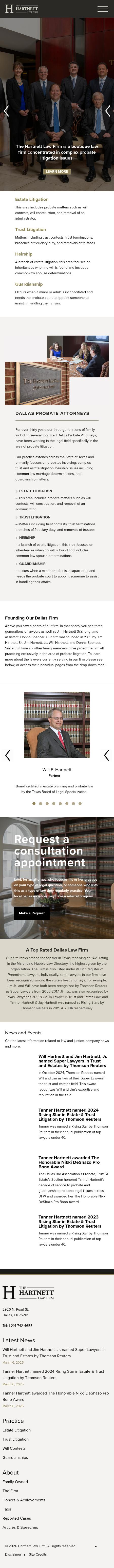 Hartnett Law Firm - Dallas TX Lawyers