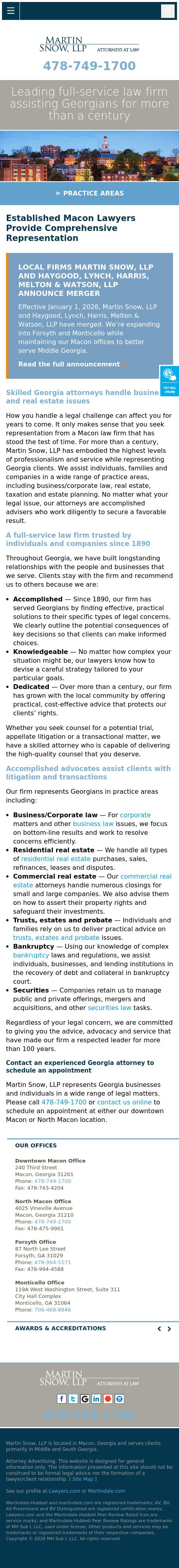 Haygood Lynch Harris Melton & Watson LLP - Forsyth GA Lawyers