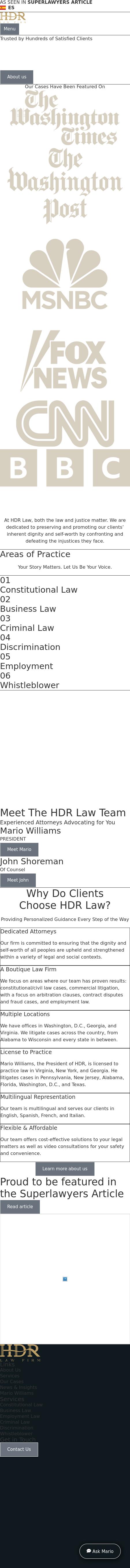 HDR Law Firm - Atlanta GA Lawyers