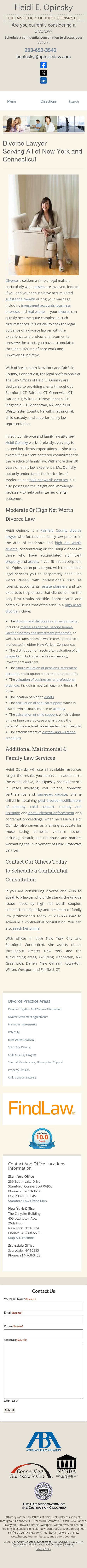 Heidi E. Opinsky at Jones Morrison, LLP - New York NY Lawyers