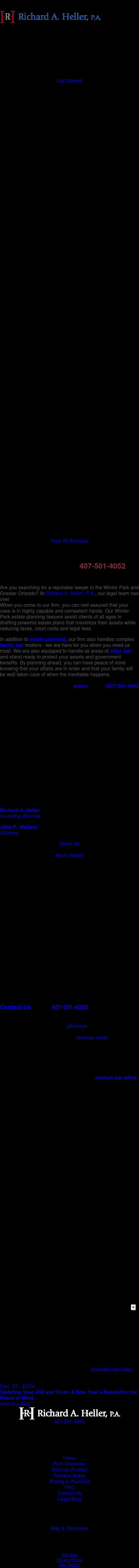 Heller, Richard A PA - Orlando FL Lawyers