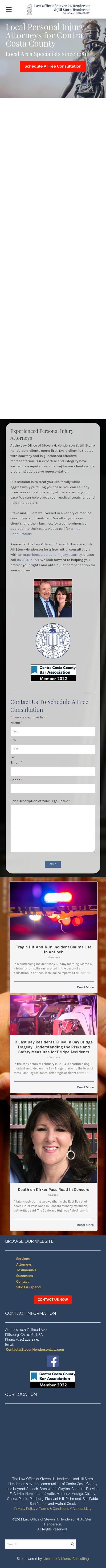 Henderson Steven & Jill Law Office Of - Pittsburg CA Lawyers