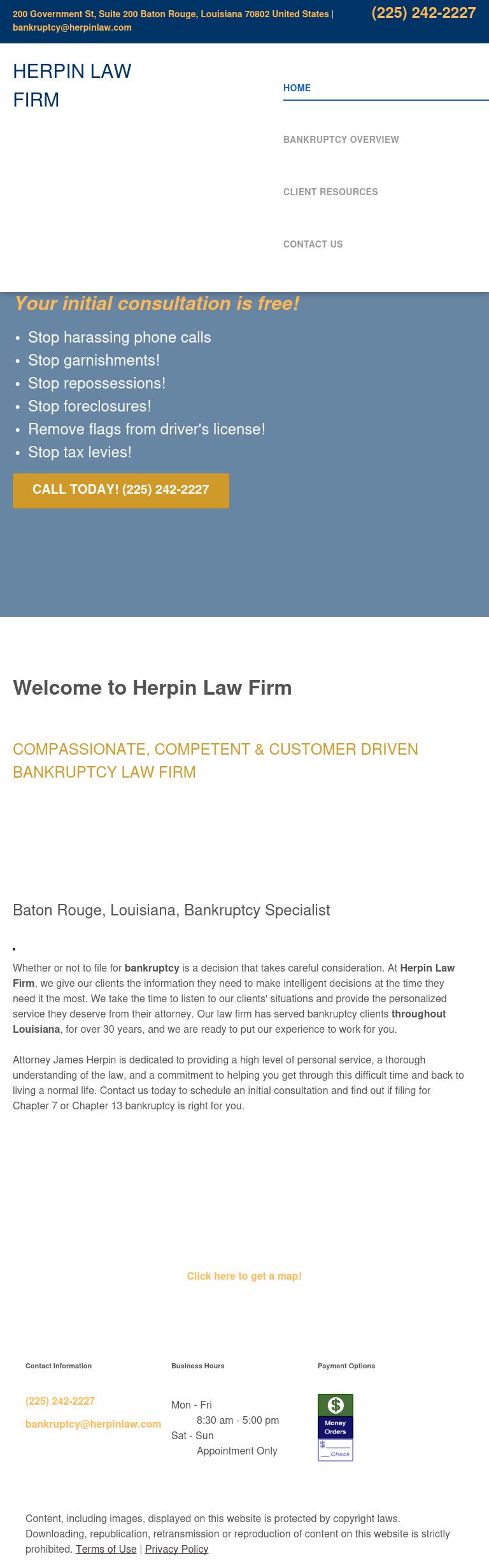 Herpin Law Firm - Baton Rouge LA Lawyers