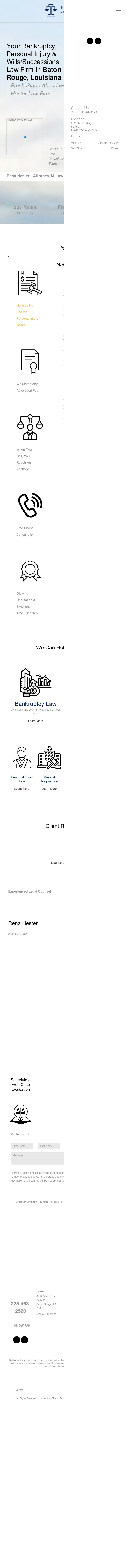 Hester Law Firm - Baton Rouge LA Lawyers