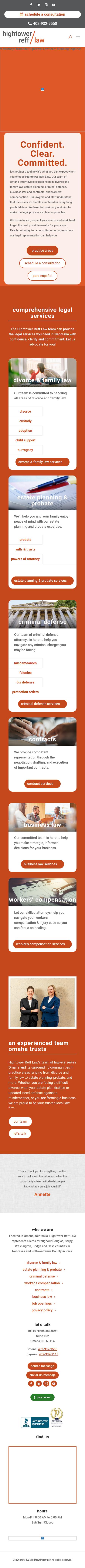 Hightower Reff Law LLC - Omaha NE Lawyers