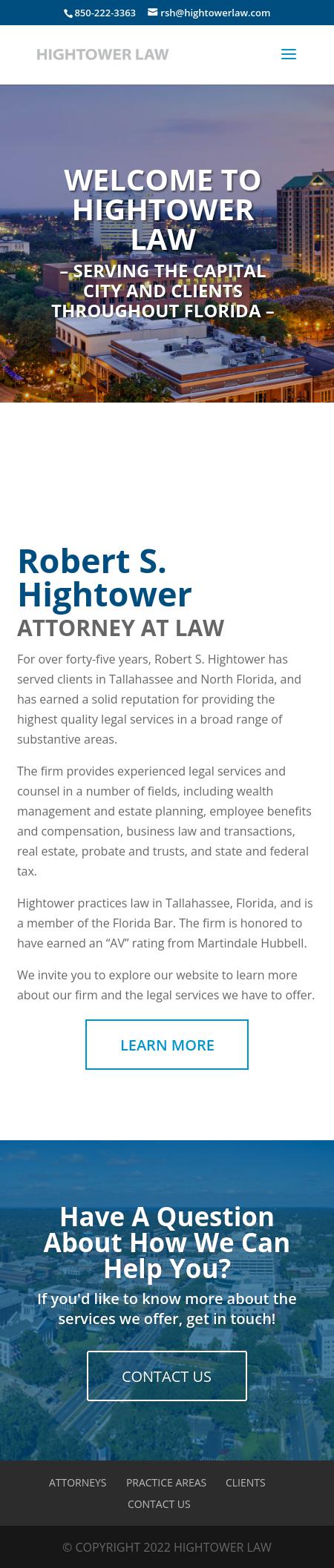 Hightower Robert S - Tallahassee FL Lawyers