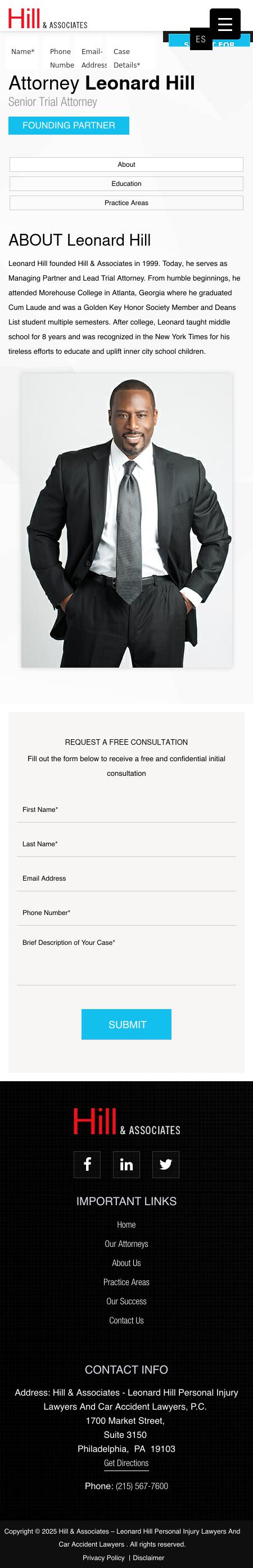 Hill & Associates, P.C. - Philadelphia PA Lawyers