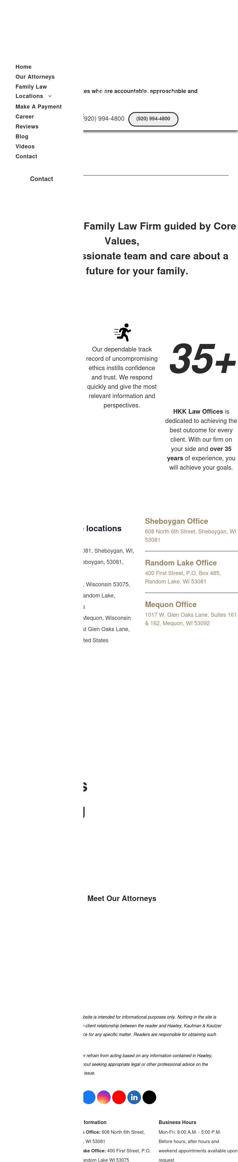 HKK Law Offices - Random Lake WI Lawyers