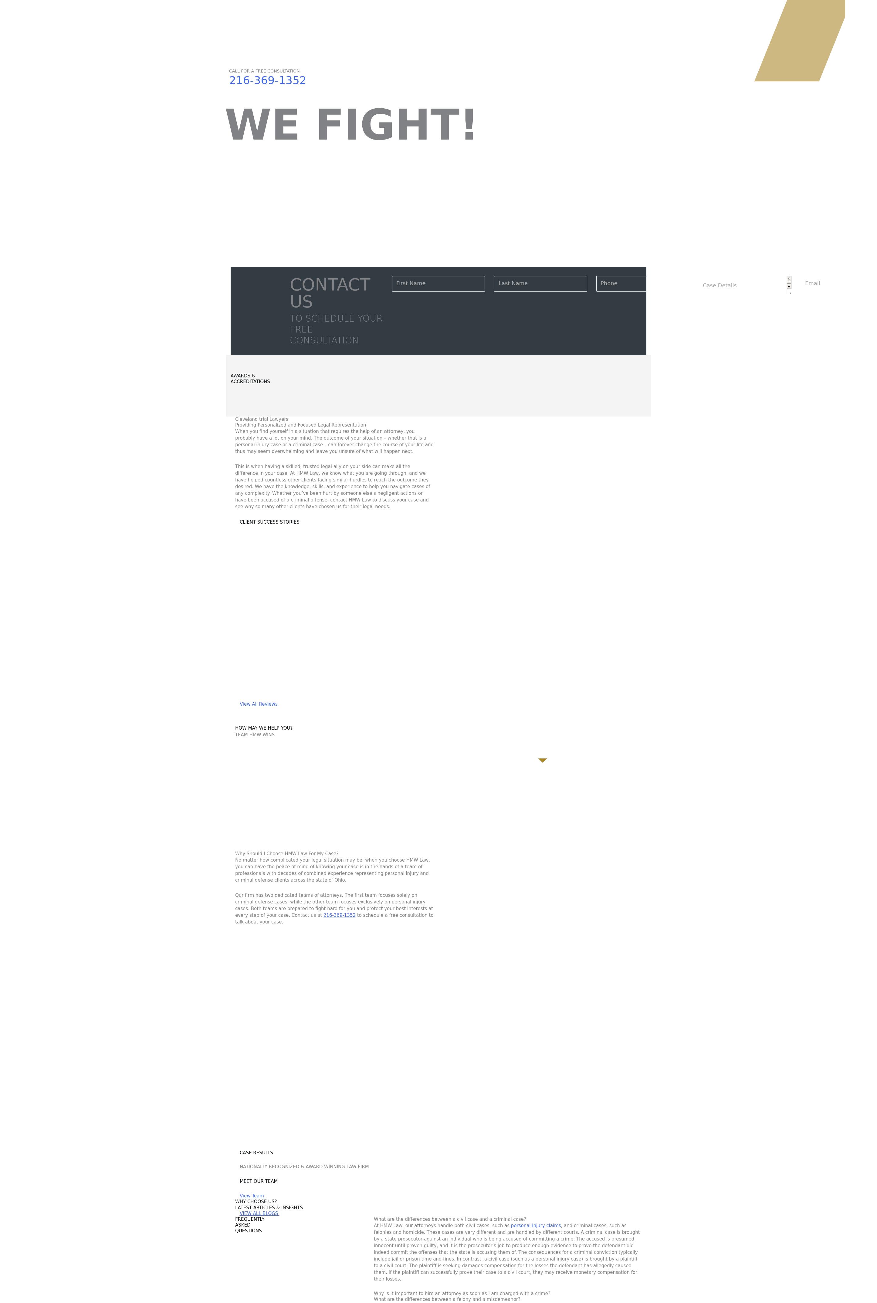 HMW Law - Cleveland OH Lawyers