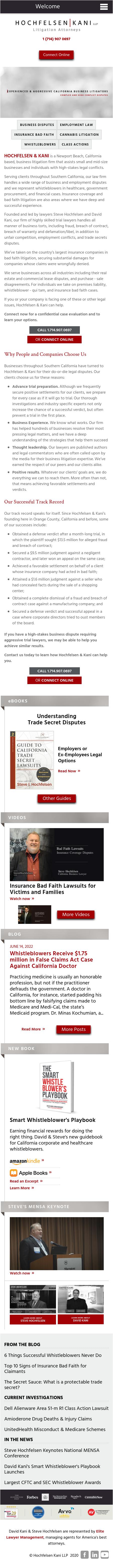 Hochfelsen & Kani, LLP - Newport Beach CA Lawyers